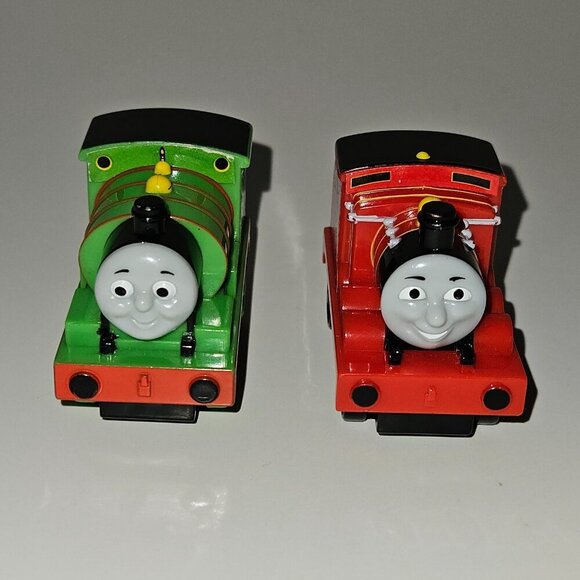 Percy James SMALL 2" Train Lot Pull-Back Move TESTED Thomas Tank Engine Friends - Picture 6 of 9